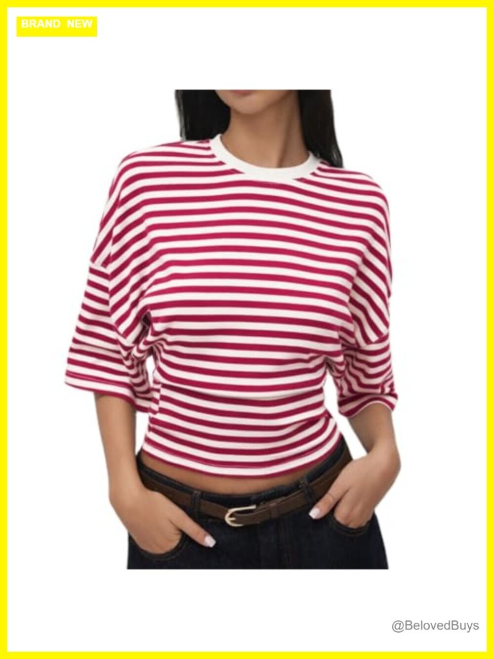 Women V Neck Cinched Waist Crop Top Short Sleeve Tie Back